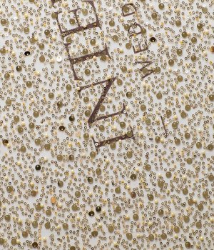 Gold Colored Lace Fabric — art. 2000000377339